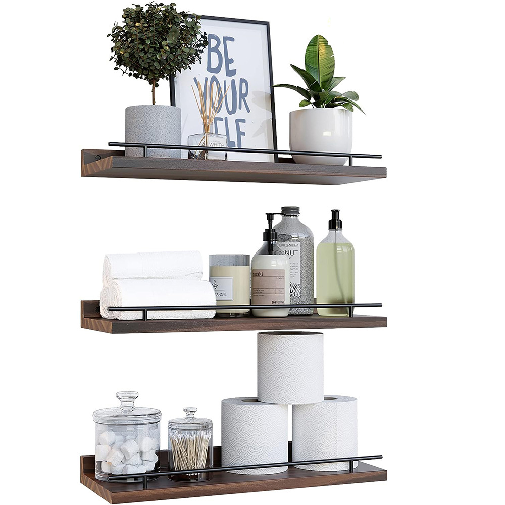 Home Bathroom Shelf - Ahşap depolama raf banyo mutfak depolama