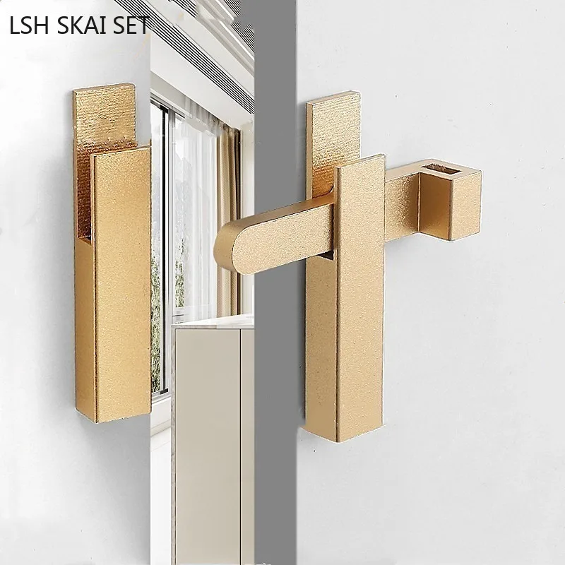 Home Hardware Bathroom Cabinets - 1 adet alüminyum alaşımlı kapı mandalı