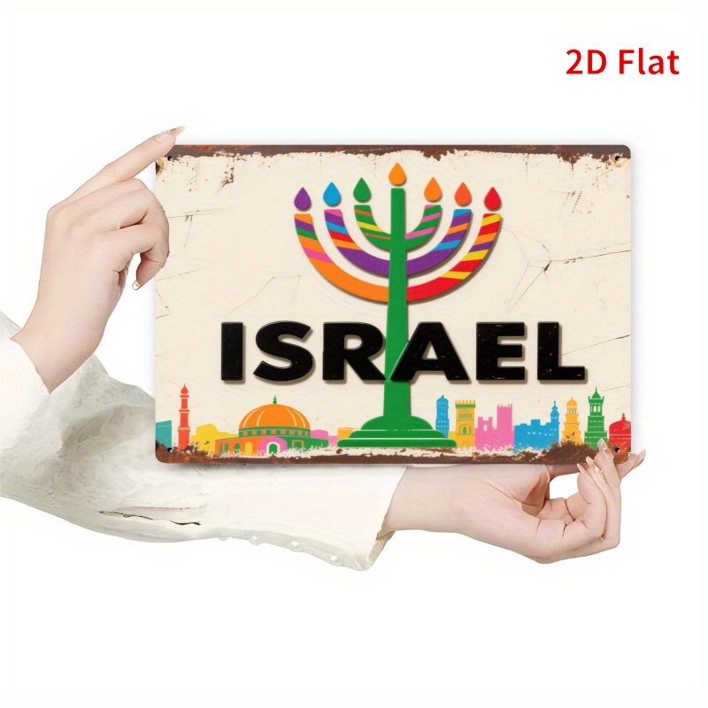 Home & Bathroom Building Products Pte Ltd - CIFBUY Vintage Alüminyum Duvar Sanatı Rustik