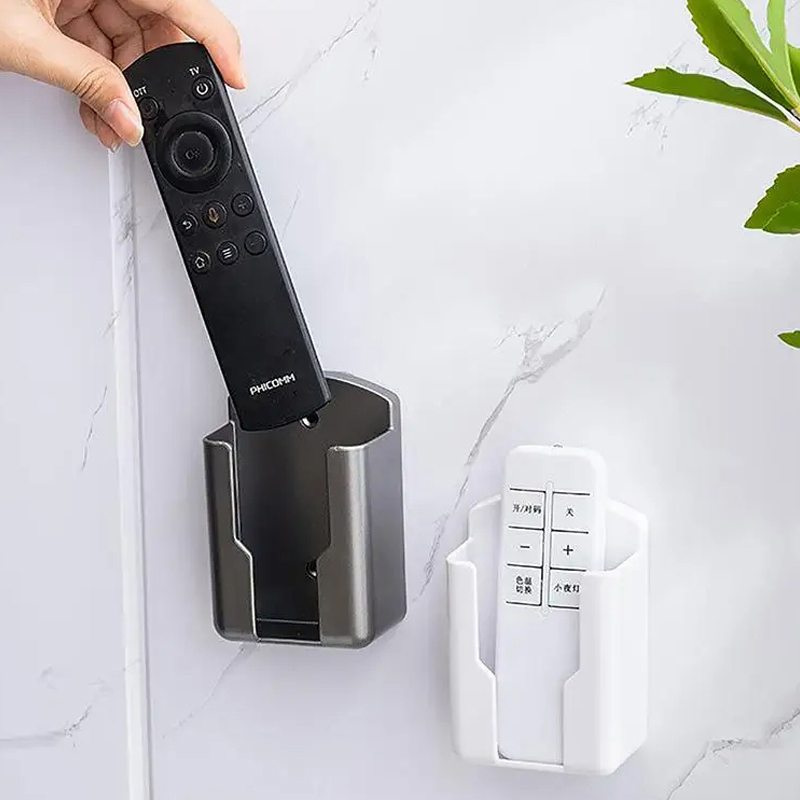 Home Bathroom Shelf - Uzaktan kumanda tutucu duvara monte saklama