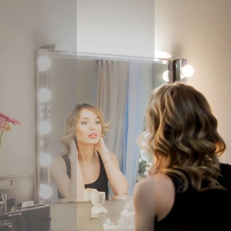 Home Theater Bathroom - LED Kozmetik Makyaj Aynası Işıkları Hollywood