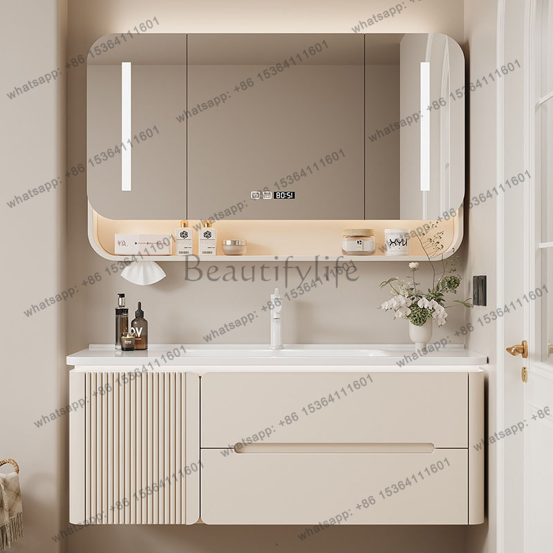 Home Bathroom Partition - LJYLuxury Modern Banyo Dolabı Depolama Organizatör