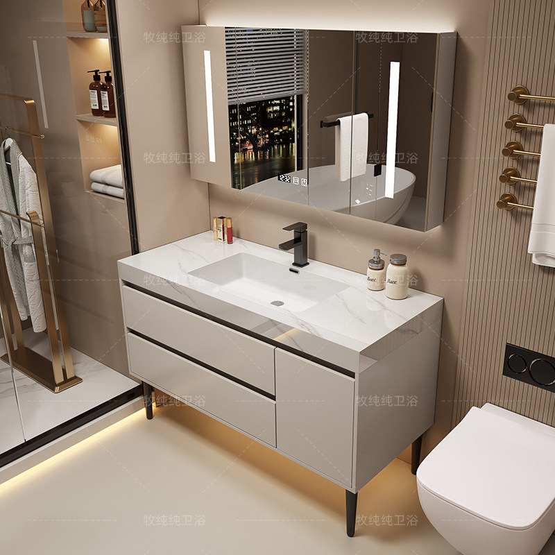 Home Bathroom Partition - Ayna Üstü Banyo Dolabı Bölmeleri Depolama