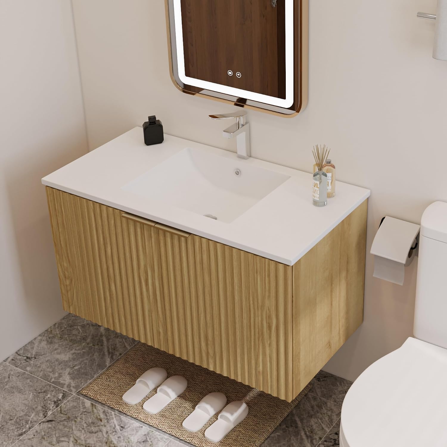 Modern Yüzer Banyo Dolabı Dalg - Home Bath incelemesi ve fiyatı