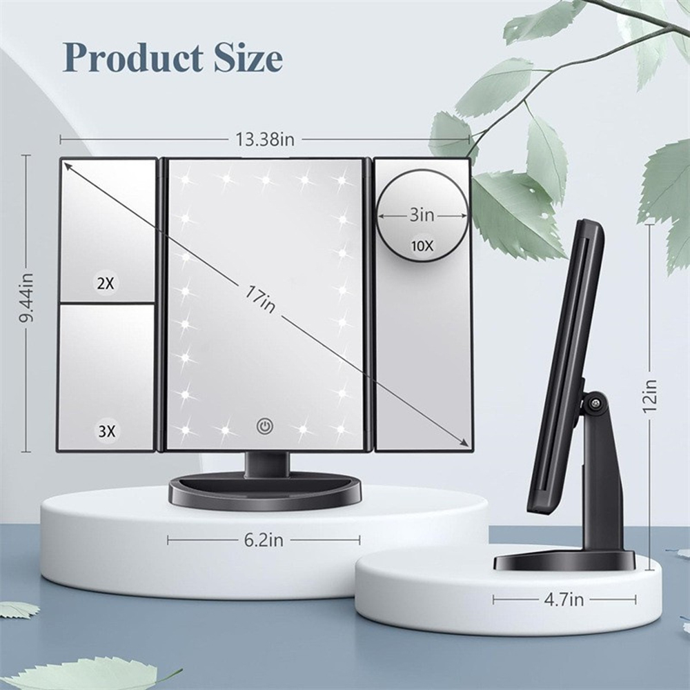 Banyo Katlanır Makyaj Aynası,  - Bathroom Mirror Led incelemesi ve fiyatı