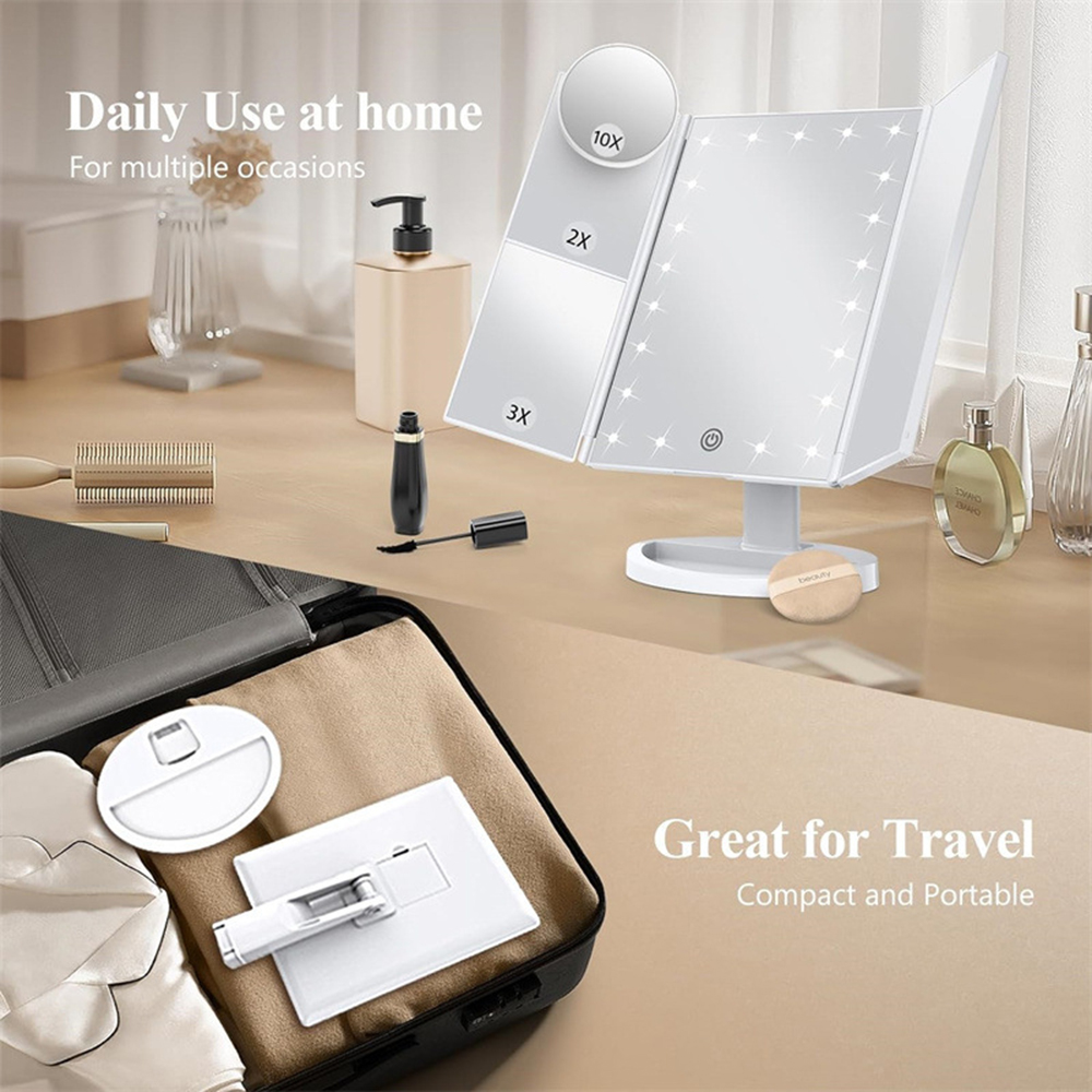 Banyo Katlanır Makyaj Aynası,  - Bathroom Mirror Led incelemesi ve fiyatı