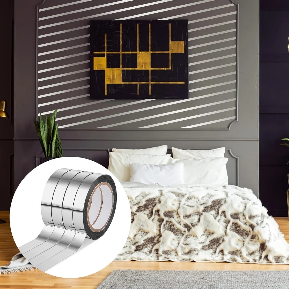 Gümüş Rengi Metalik Ayna Bant, - Home Theater Bathroom incelemesi ve fiyatı