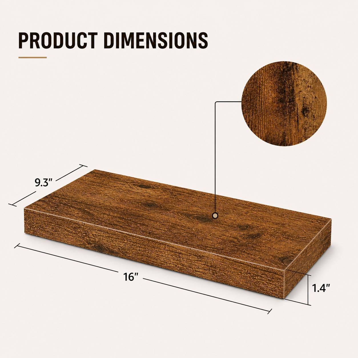 2 Adet Rustik Ahşap Duvara Mon - Home Bathroom Shelf incelemesi ve fiyatı
