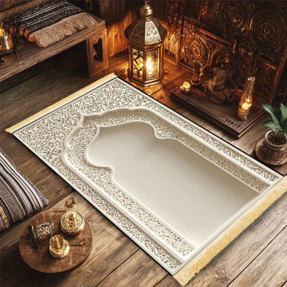 VIKAMA İslami Seccade, Beyaz L - Home Bathroom Door Design incelemesi ve fiyatı