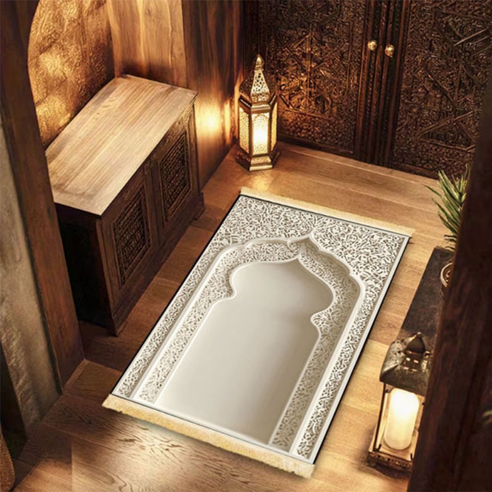 VIKAMA İslami Seccade, Beyaz L - Home Bathroom Door Design incelemesi ve fiyatı