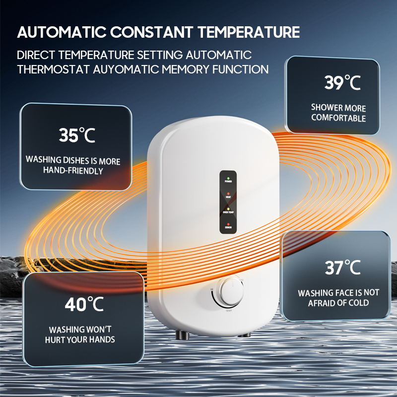 Ev Tipi 220V 3500W/5500W Mutfa - Home Bathroom Geyser incelemesi ve fiyatı