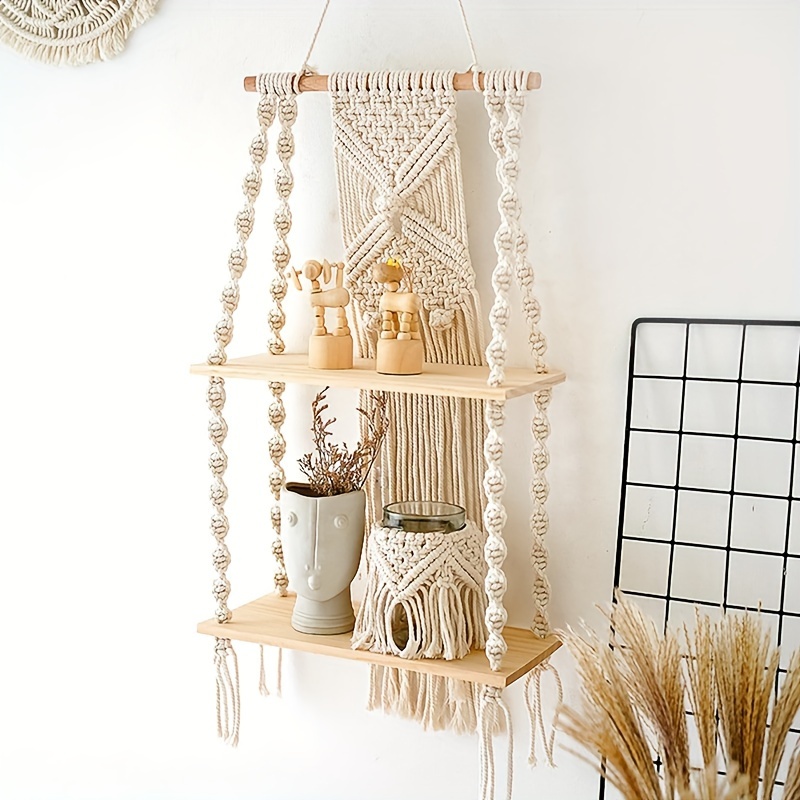 Bohem El Yapımı Makrome Dokuma - Home Bathroom Shelf incelemesi ve fiyatı