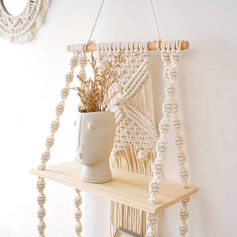 Bohem El Yapımı Makrome Dokuma - Home Bathroom Shelf incelemesi ve fiyatı