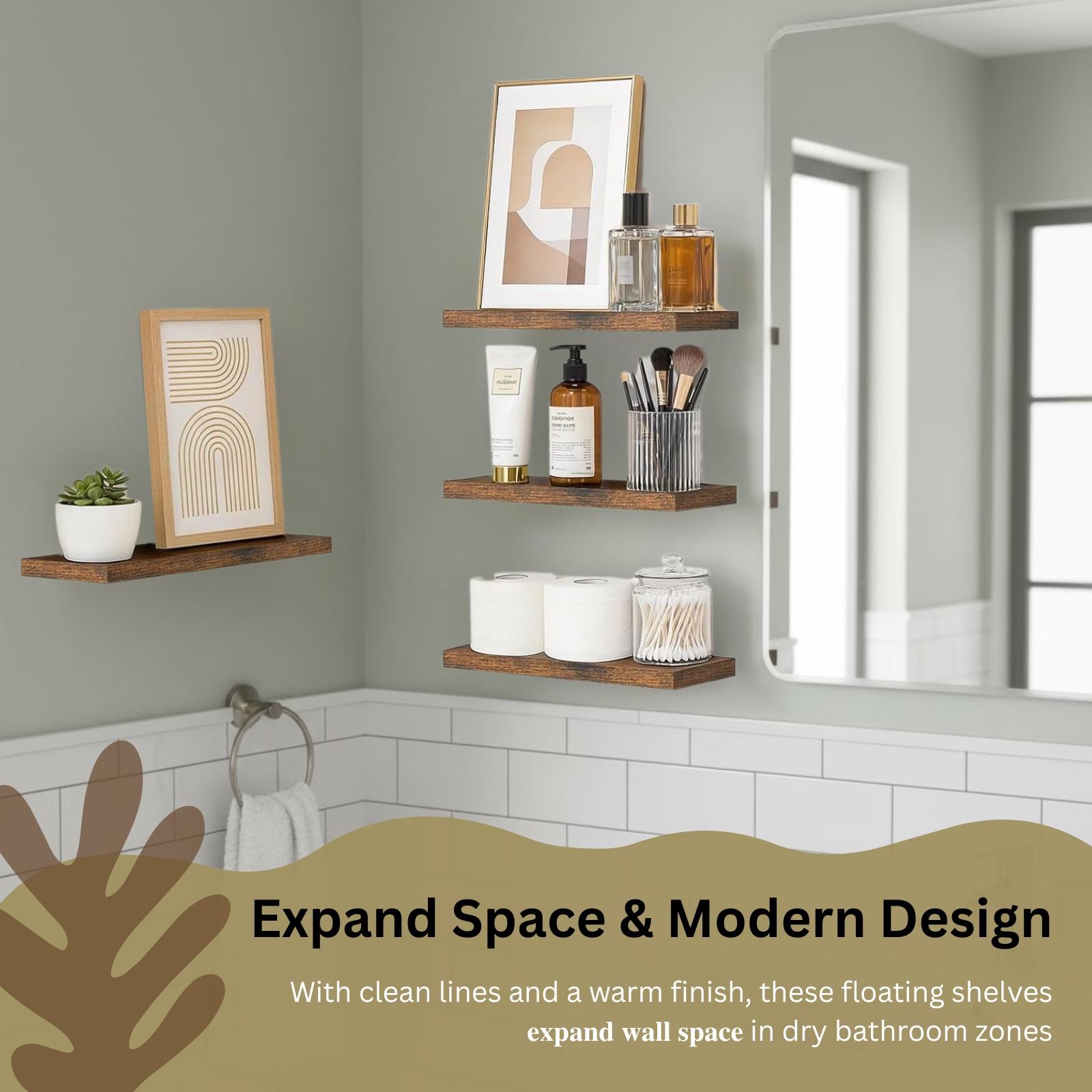 4 Adet Yüzer Raf Duvara Monte  - Home Bathroom Shelf incelemesi ve fiyatı