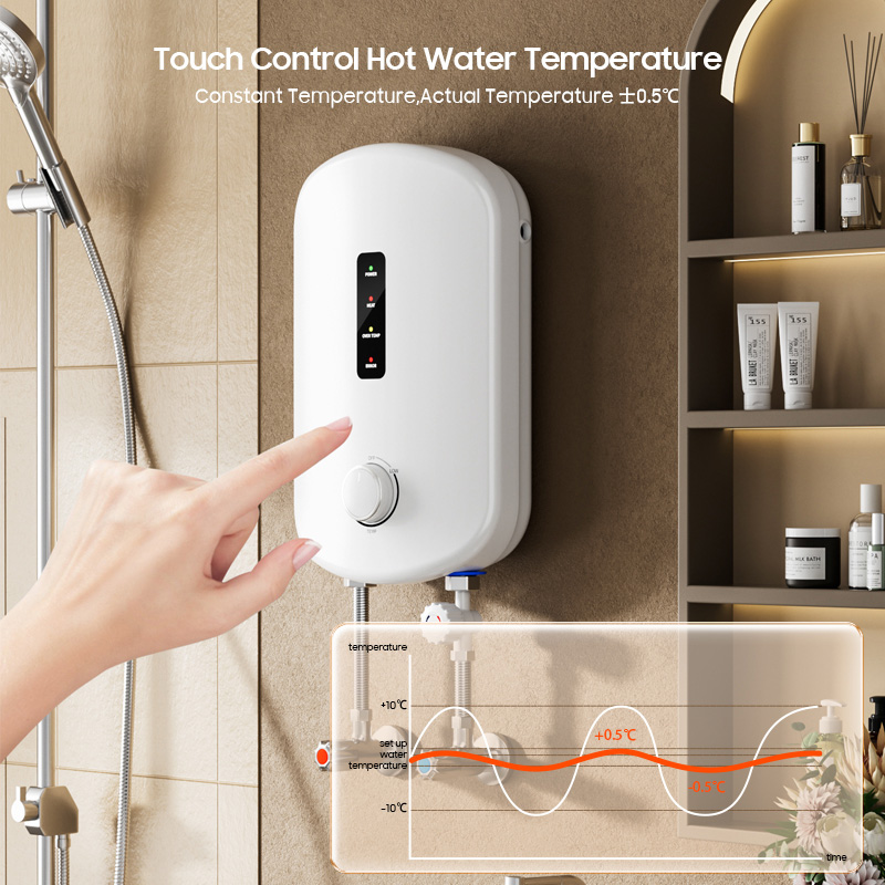 Ev Tipi Akıllı Düşük Güçlü 3.5 - Home Bathroom Geyser incelemesi ve fiyatı