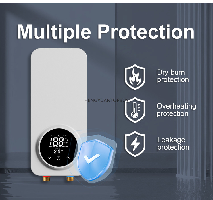 Mini Anında Isıtıcı Elektrikli - Home Bathroom Geyser incelemesi ve fiyatı