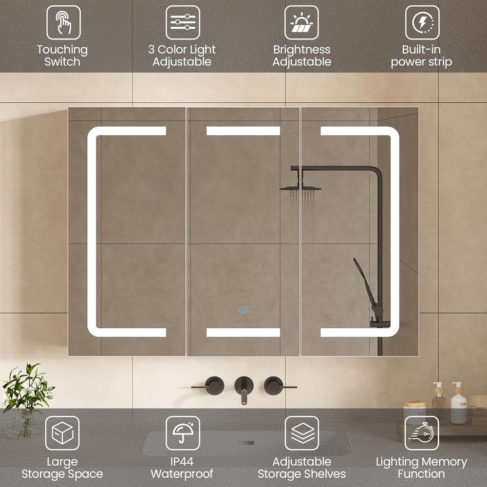 Aynalı İlaç Dolabı Düzenleyici - Bathroom Mirror Led incelemesi ve fiyatı