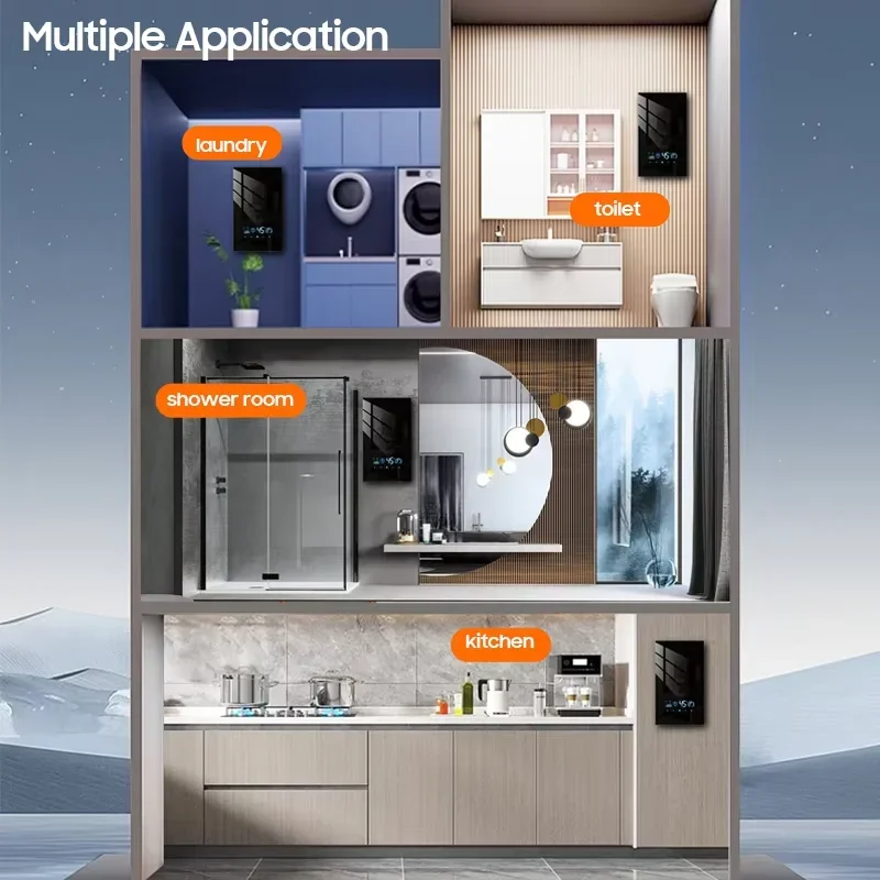Yüksek Kaliteli Ev Tipi 8kW 12 - Home Bathroom Geyser incelemesi ve fiyatı
