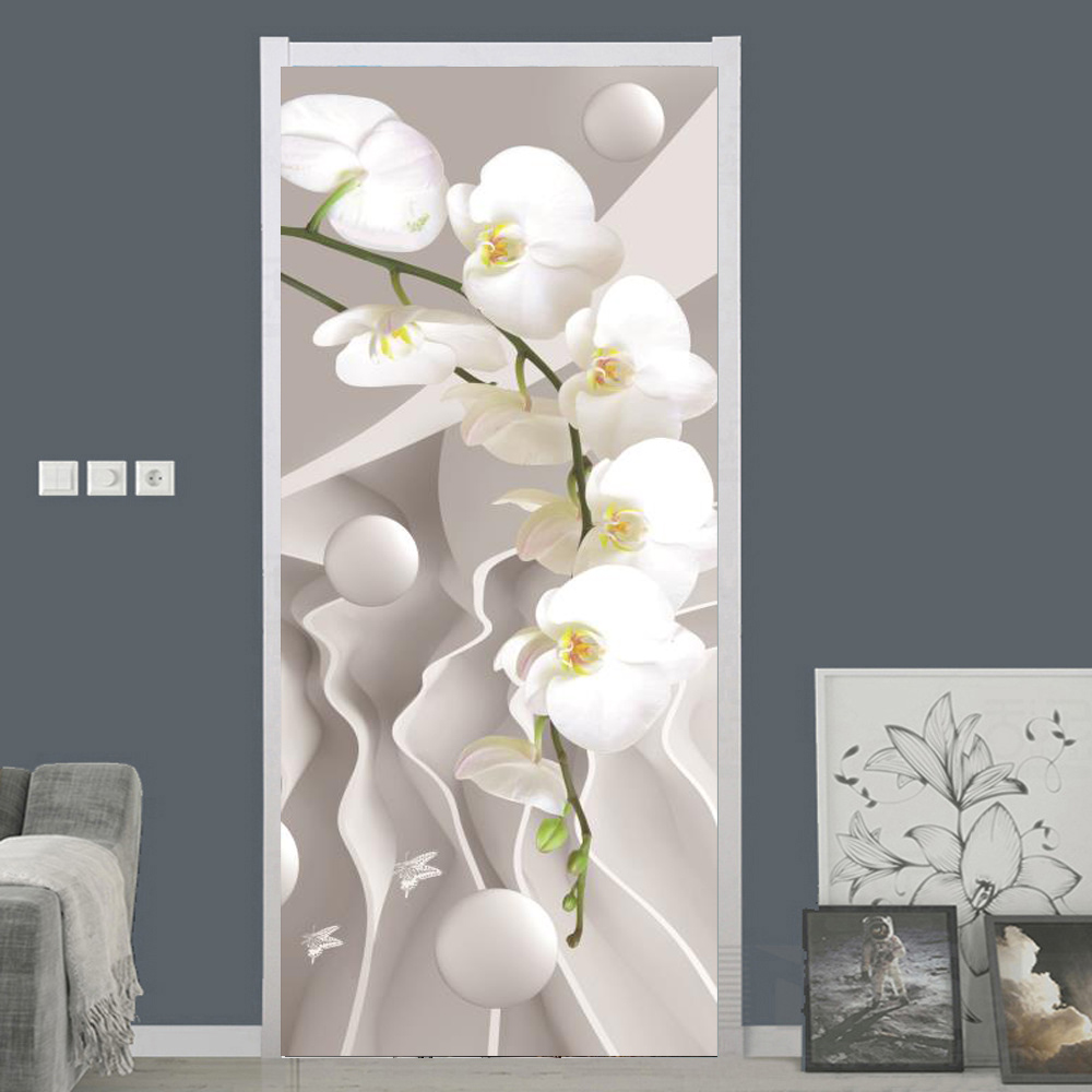 Beyaz Gül Çiçek Duvar Kağıdı K - Home Bathroom Door Design incelemesi ve fiyatı