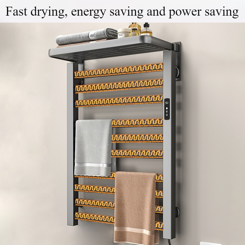 Metal elektrikli ısı havlusu a - Home Bathroom Shelf incelemesi ve fiyatı