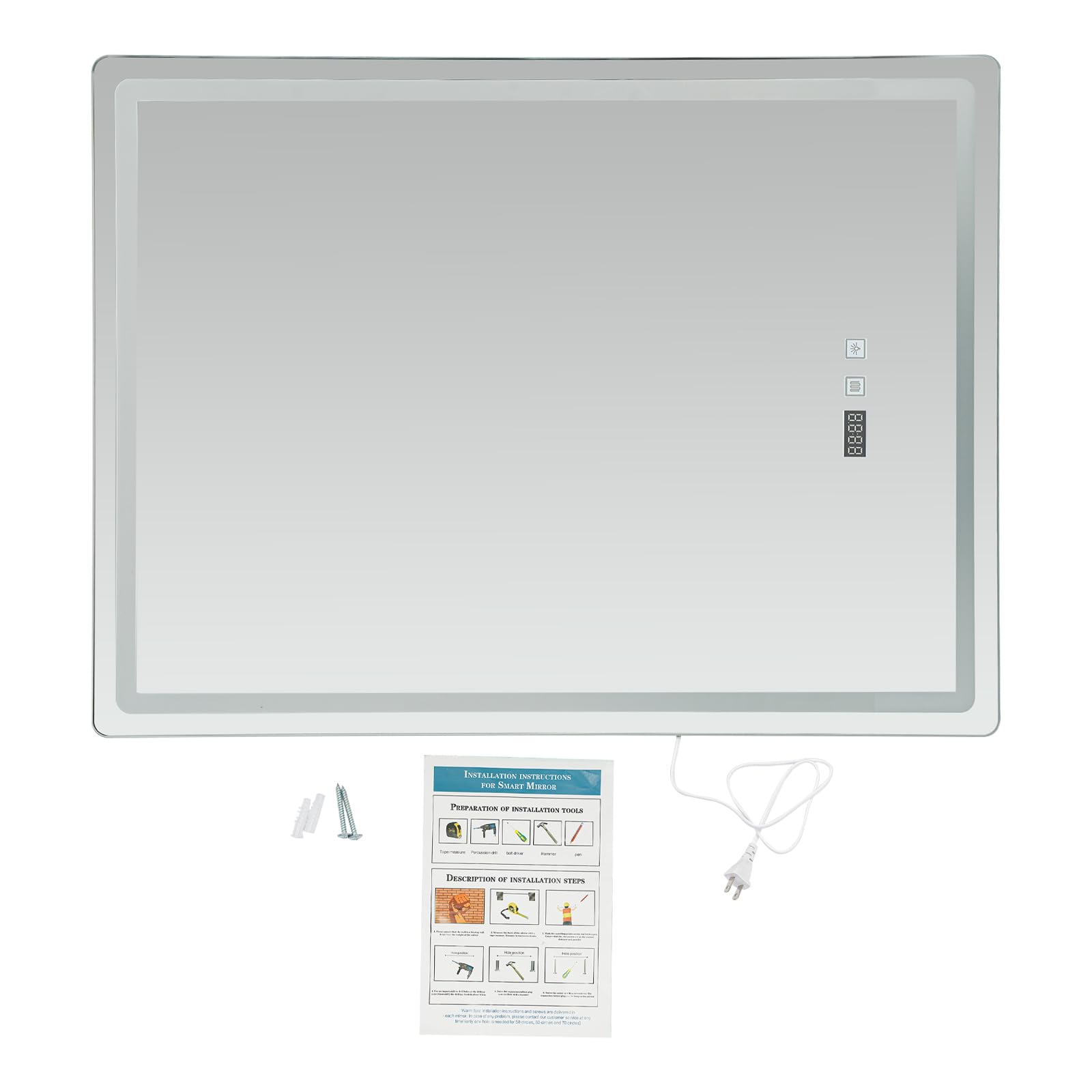 LED Banyo Duvar Aynası, 500x70 - Bathroom Mirror Led incelemesi ve fiyatı